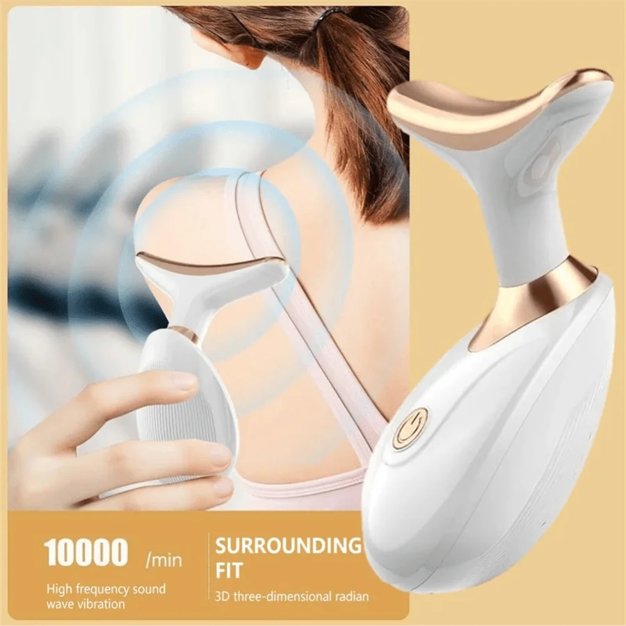 Le Masseur Facial Sculptant & Anti-Âge (Luminothérapie & EMS)