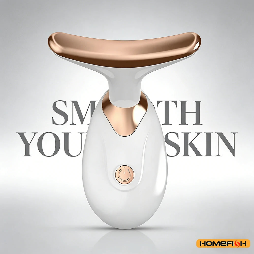 Le Masseur Facial Sculptant & Anti-Âge (Luminothérapie & EMS)