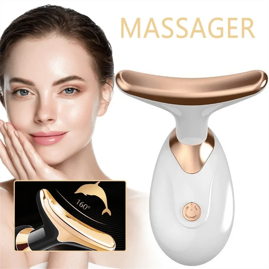 Le Masseur Facial Sculptant & Anti-Âge (Luminothérapie & EMS)